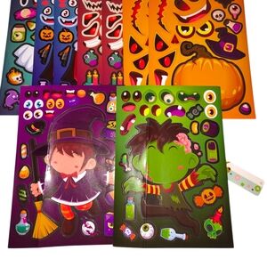 Halloween Themed Sticker Set